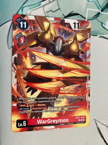 Wargreymon bt21 026 - bt21-026, digimon